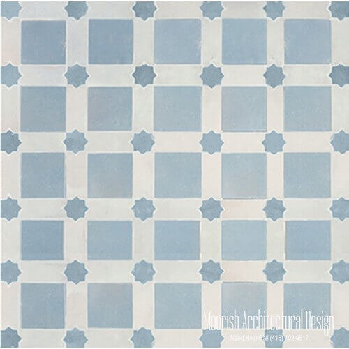 Moroccan Ceramic Floor Tile