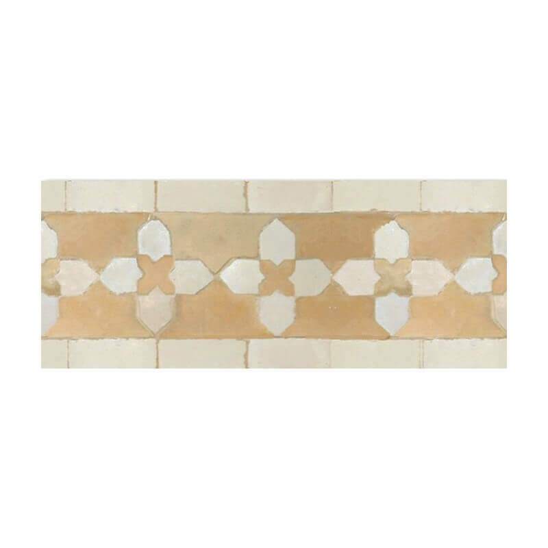Moroccan Pool Tile Border