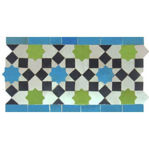 Moroccan Border Tile design