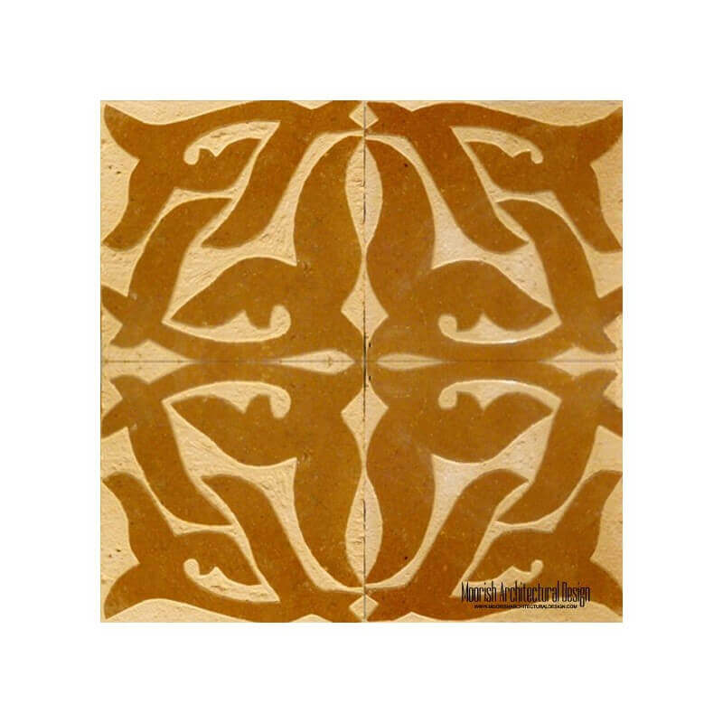 Rustic Moroccan kitchen tile 