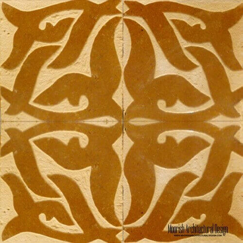 Rustic Moorish Tile 05