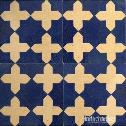 Rustic Moorish Tile 07
