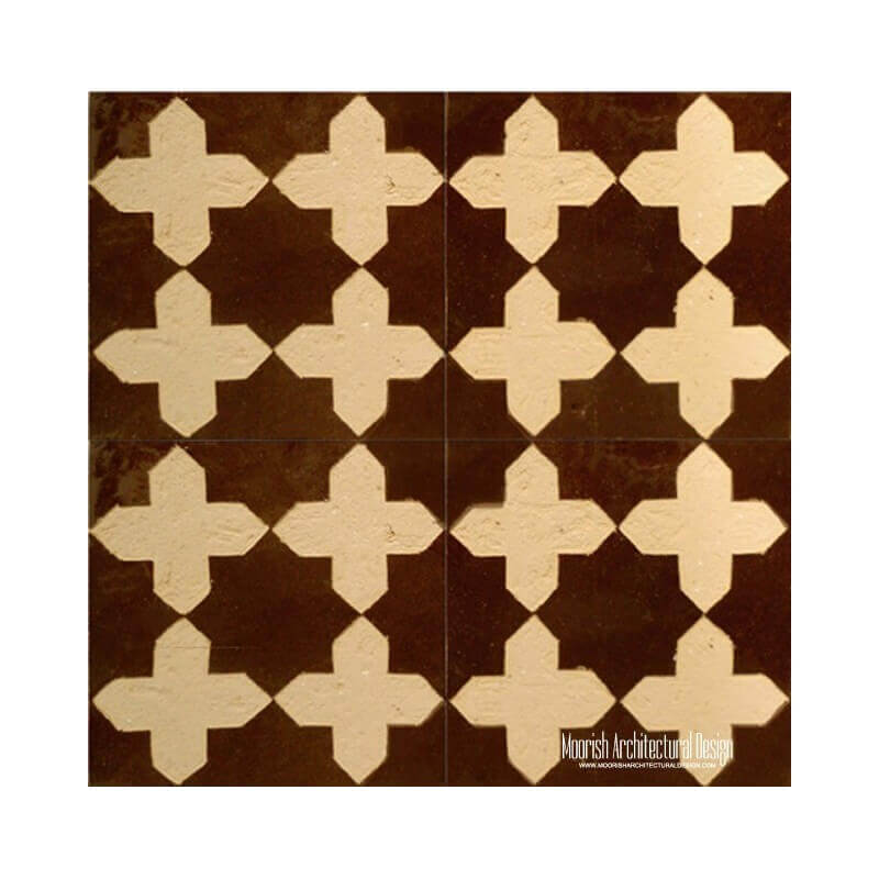 Rustic Moorish fountain Tile