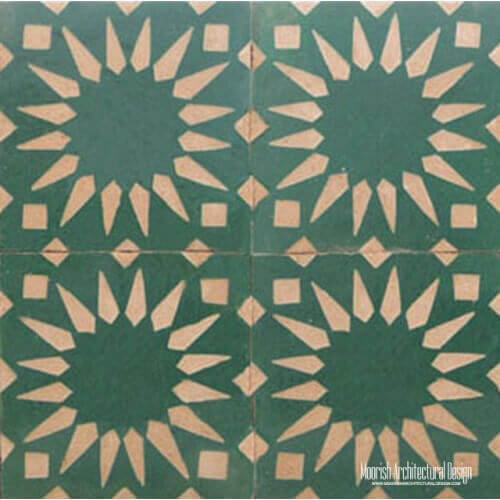 Rustic Moorish Tile 19