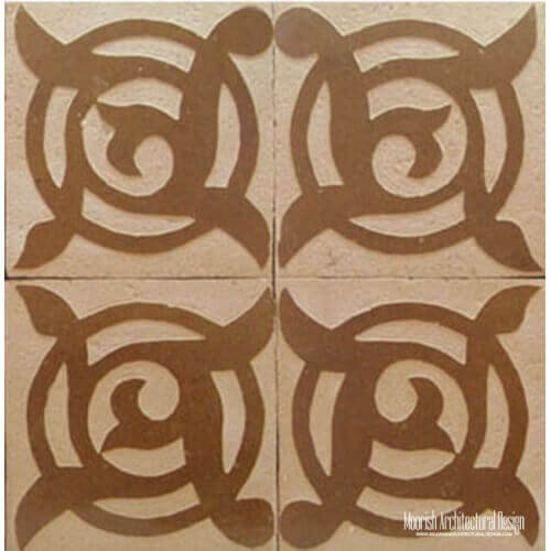 Rustic Moorish Tile 21