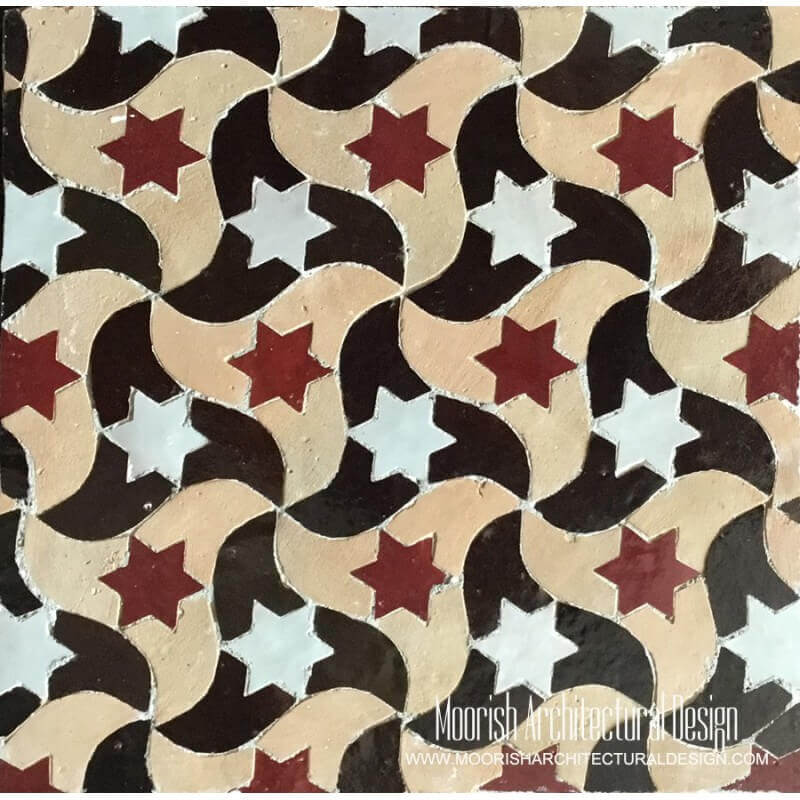 Brown Moroccan Tile
