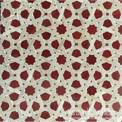 Red Moroccan Tile