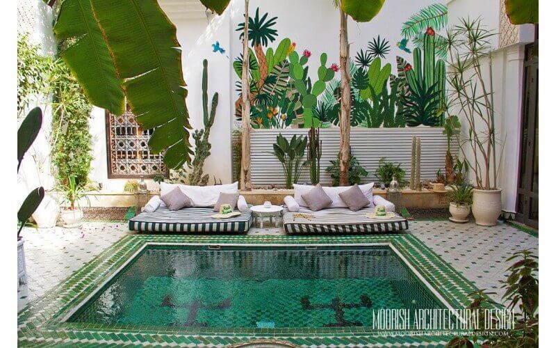 Moroccan Pool Tiles Ideas
